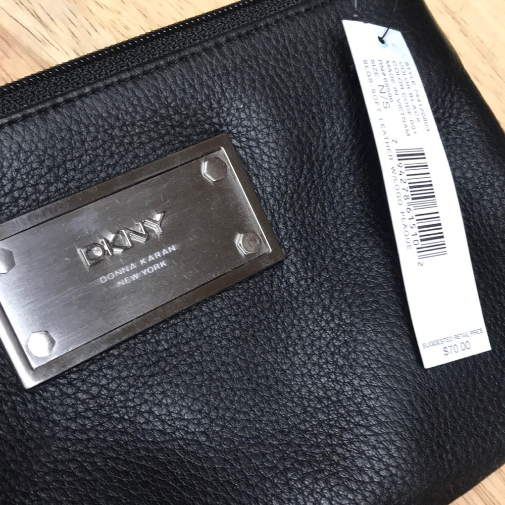 Soft leather wristlet